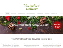 Tablet Screenshot of greentreedelivery.co.uk